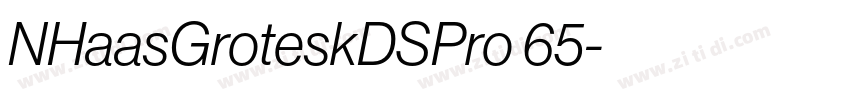 NHaasGroteskDSPro 65字体转换 NHaasGroteskDSPro 65字体转换